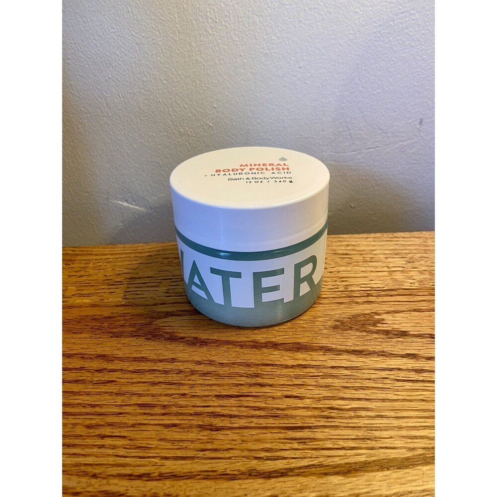 Bath And Body Works Mineral Body Polish & Hyaluronic Acid Body Scrub New 12oz - Picture 2 of 9